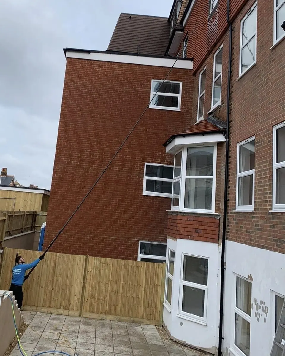Office window cleaning